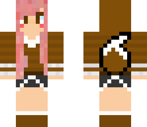 pink hair eevee