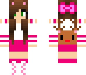 cute reindeer girl