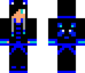 black-blue panda