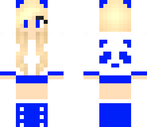 blue panda
