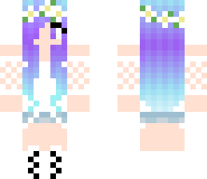 blue hair