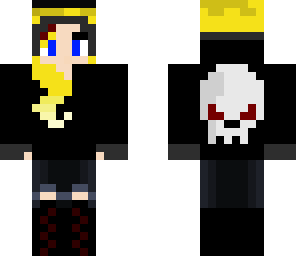 goth blonde
