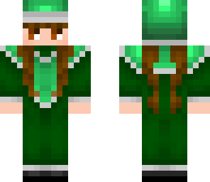 green doll