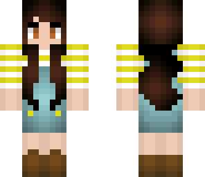 cute overall girl