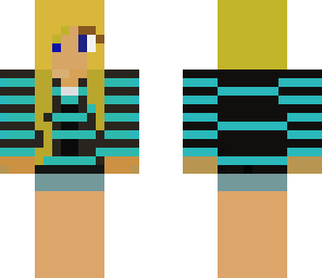 girl in blue