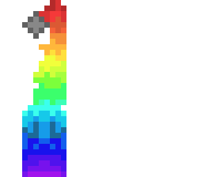 paint rainbow rain