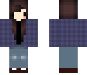plaid girl
