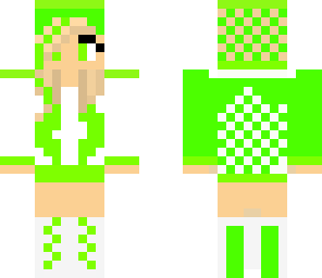 green girl