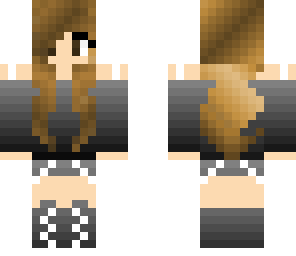 ombre shirt girl