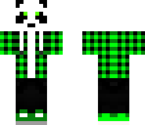 green panda