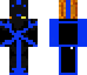 the man of blue