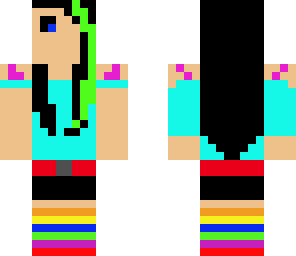 emo rave girl fixed up
