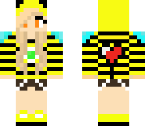 buzzing bee girl