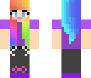 rainbow girl