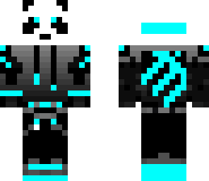 the teal panda