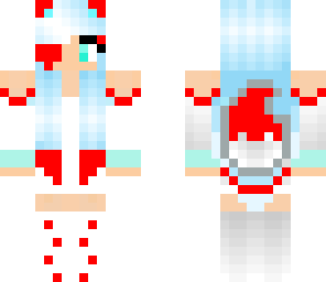 flame and snow wolf