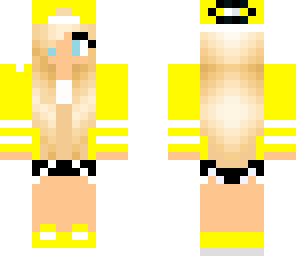 yellow cute girl