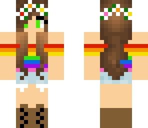 fixed rainbow girl