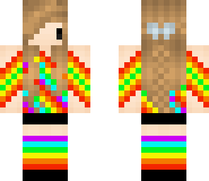 rainbow girl