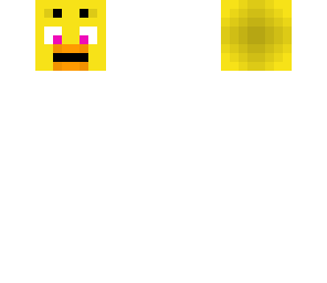 spooky scary chica head aka chica starter head
