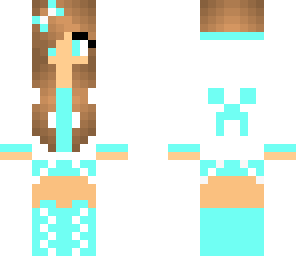 blue creeper girl
