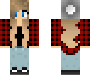 edited punk flannel girl
