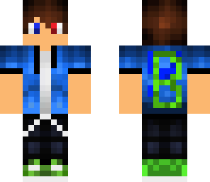 blue man