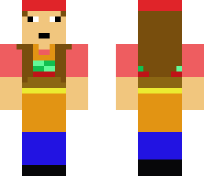 girl mcdonalds employee wearing a hamburger apron