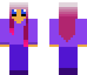 shadded pink hair girl