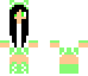 green panda