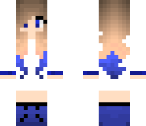 blue girl