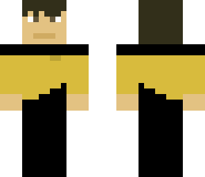 star fleet hobbit yellow shirt