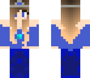 blue police princess