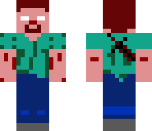 herobrine with sword