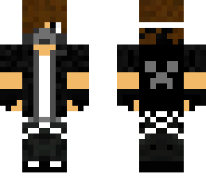black boy with creeper scarf and jacket
