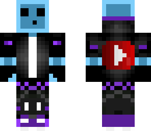 blue youtube slime