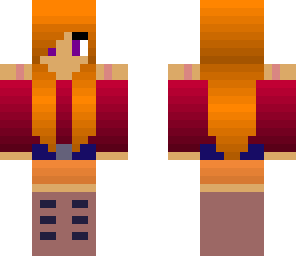 fiery-hair girl