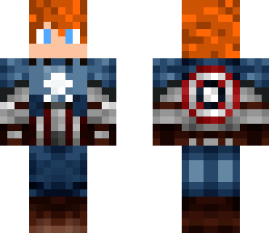 capitan america redhead