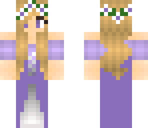purple village girl