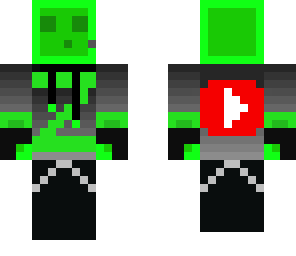 green youtube slime