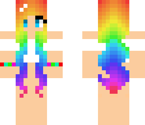 rainbow girl