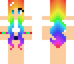 rainbow girl