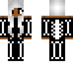 the black skeleton girl
