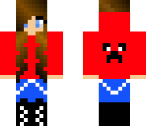 hoodie girl creeper