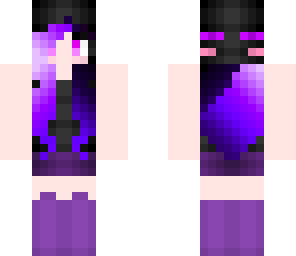 cute enderman girl