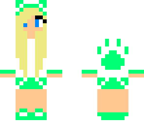green panda