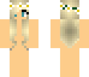 blonde girl skin base