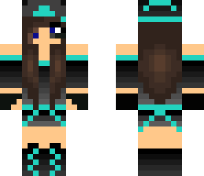 teal gammer girl