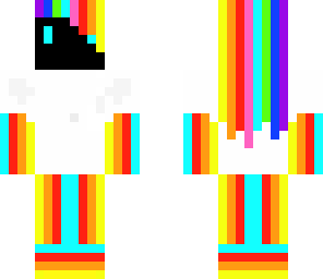 rainbow girl