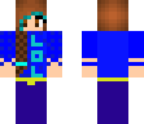 blue highlight girl1